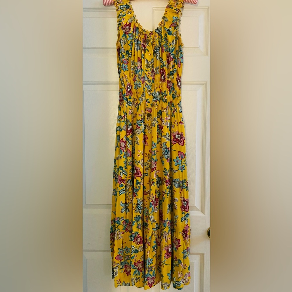 Cute yellow floral dress